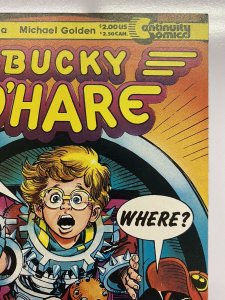 Bucky o'hare #1 1991 casi nuevo de quiosco continuidad Comics Larry Hama Michael Golden 