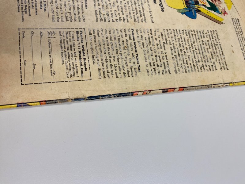 The Avengers #22 (1965)the enchantress low grade copy tanning/ staining