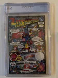 Spider-Man Unlimited #1 CGC 9.8 First Shriek Appearance 1st App Maximum Carnage