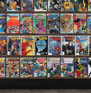 Huge Lot 150+ Comics with The Flash, Vigilante, Iron Man, Thunderbolts & More!