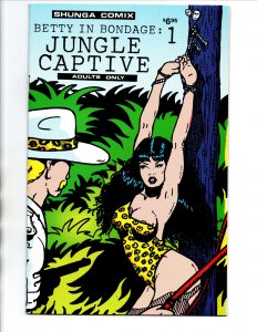 Betty In Bondage Jungle Land #1 - Betty Page - Shunga - VF