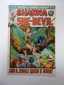 Shanna the She-Devil #1 (1972) VG condition
