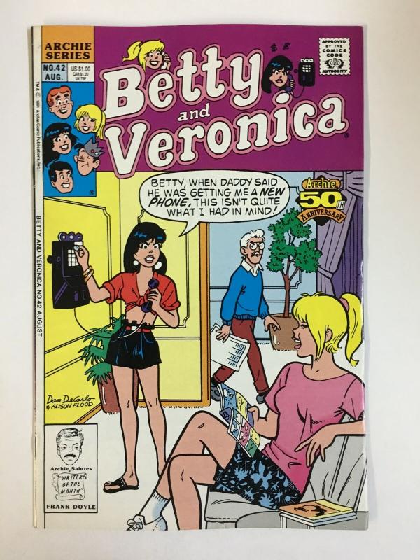 BETTY & VERONICA (1987)42 VF-NM Aug 1991 COMICS BOOK