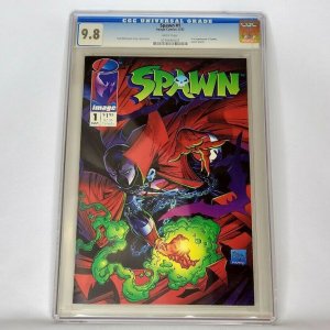 Spawn 1 Image 1992 CGC 9.8 Todd McFarlane 1st Appearance