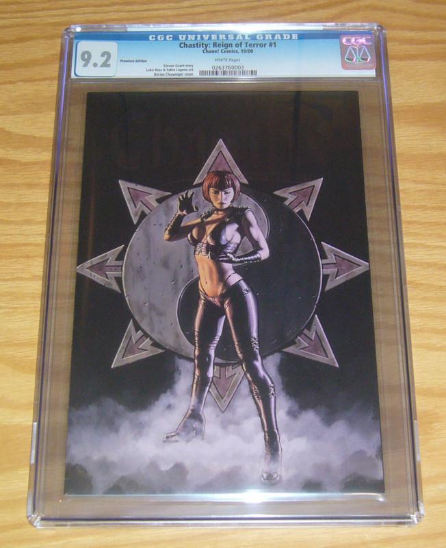 Chastity: Reign of Terror #1 CGC 9.2 cleavenger premium variant limited to 3,000