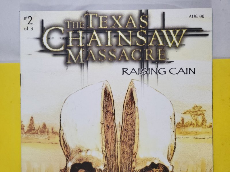 The Texas Chainsaw Massacre Raising Cain #2 and #3 2008 DC/Wildstorm