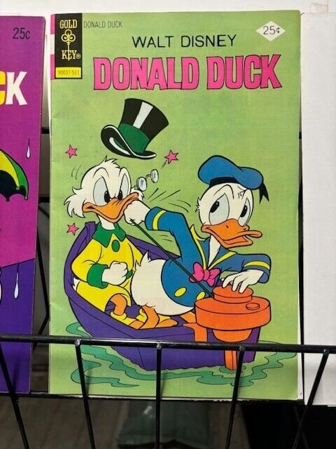 DONALD DUCK 153-228 (1973-1983) 5 diff Fine/VF  HIGH GRADE GOLD KEY WHITMAN