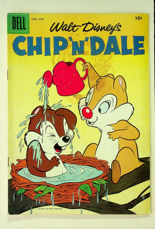 Chip 'n' Dale #6 - (Jun-Aug 1956, Dell) - Good-