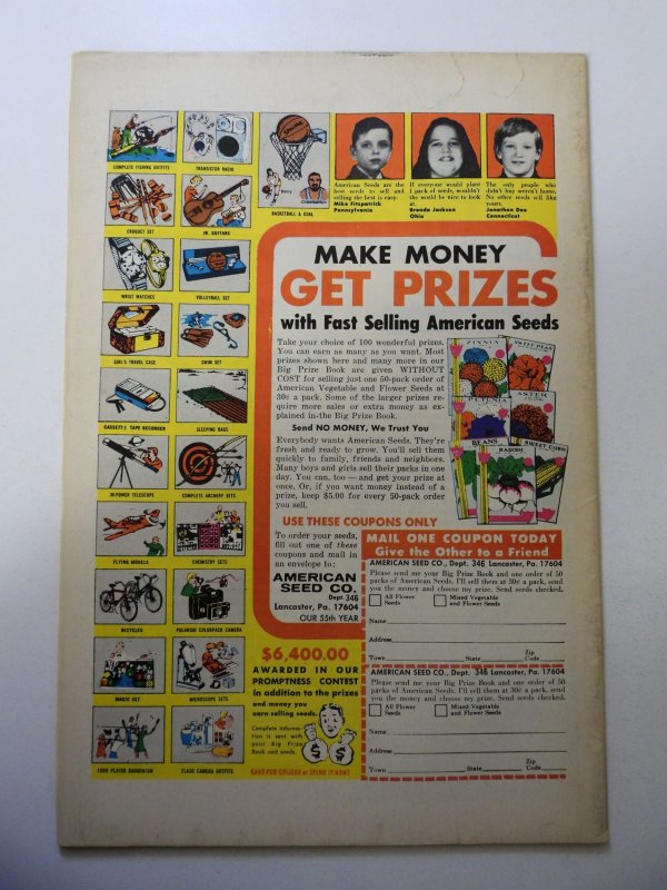 Iron Man #58 (1973) VG+ Condition centerfold detached at one staple