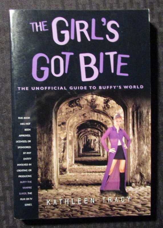 1998 BUFFY THE VAMPIRE SLAYER 1998 THE GIRL'S GOT BITE by Kathleen Tracy SC VF