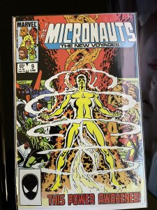 Micronauts: The New Voyages #9 (1985) NM