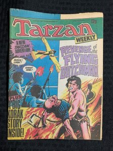 1977 Sept 17 TARZAN WEEKLY UK Comic Magazine FN 6.0 Revenge of Flying Dutchman