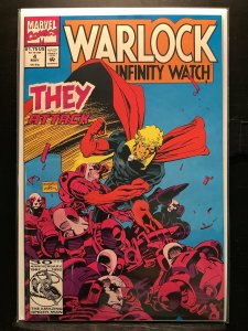 Warlock and the Infinity Watch #4 Newsstand Edition (1992)