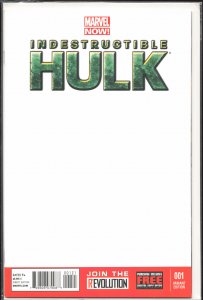Indestructible Hulk #1 Blank Cover (2013) Hulk