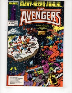 The Avengers Annual #16 (1987) CAPTAIN MAR-VELL & DEAD HEROES/VILLAINS / ID#693