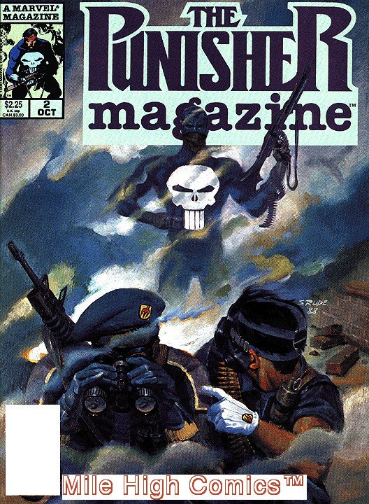 PUNISHER MAGAZINE (1989 Series) #2 Near Mint