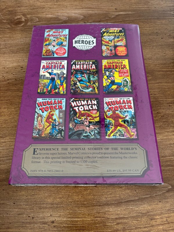 Marvel Masterworks Vol # 92 Captain America Book Limited 1300 Sealed Copy 3 J412