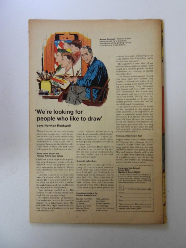 Sgt. Fury #52  (1968) VG/FN condition