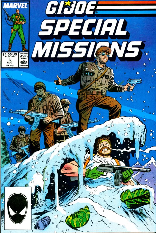 G.I. Joe Special Missions #6 Marvel Comics 1987 VF