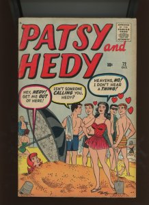 (1960) Patsy and Hedy #72: SILVER AGE MARVEL! WE COMBINE SHIPPING! (5.5/6.0)