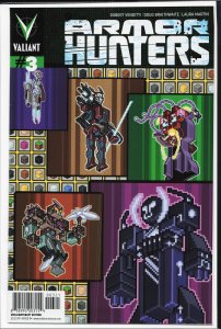 Armor Hunters #3 Santiago Cover (2014) X-O Manowar