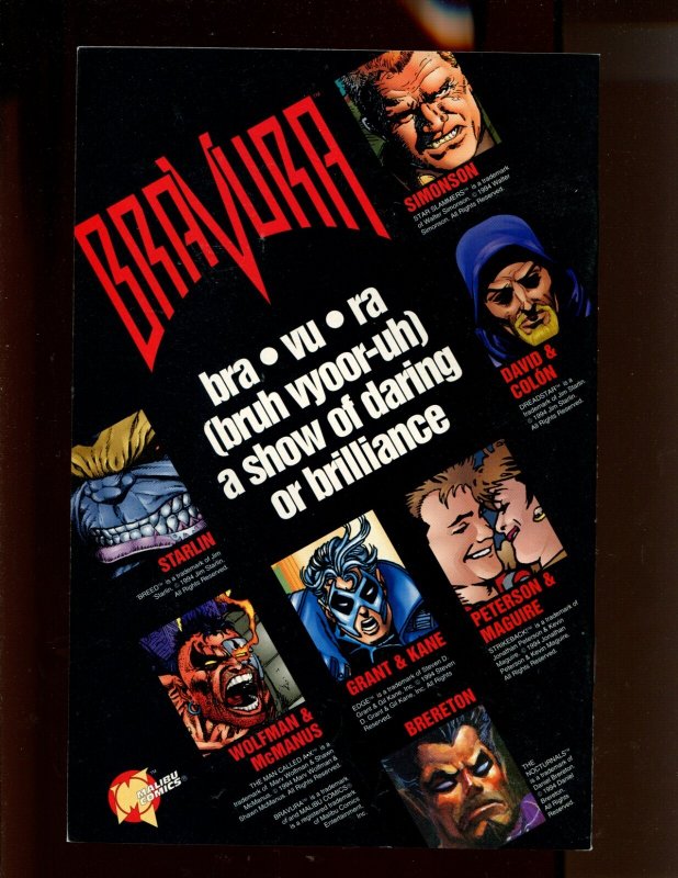 Breed II #3  - SIGNED BY JIM STARLIN! (9.0/9.2) 1995