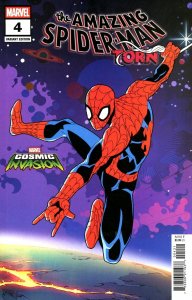 Amazing Spider-Man Torn #4 2026 Cosmic Invasion Cover B Marvel Comics EB80