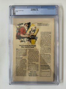 Avengers #18 CGC 8.0   1st app Commissar. Scarlet Witch (1965)