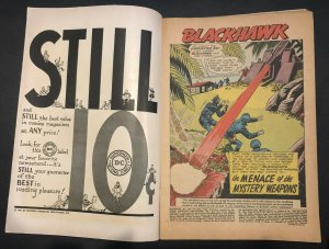 Blackhawk #166 - Creatures That Controlled the Blackhawks! (Grade 5.5) 1961