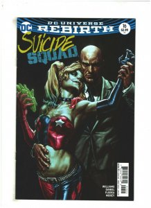 Suicide Squad #16 NM- 9.2 DC Rebirth 2017 Lee Bormejo Variant Harley Quinn