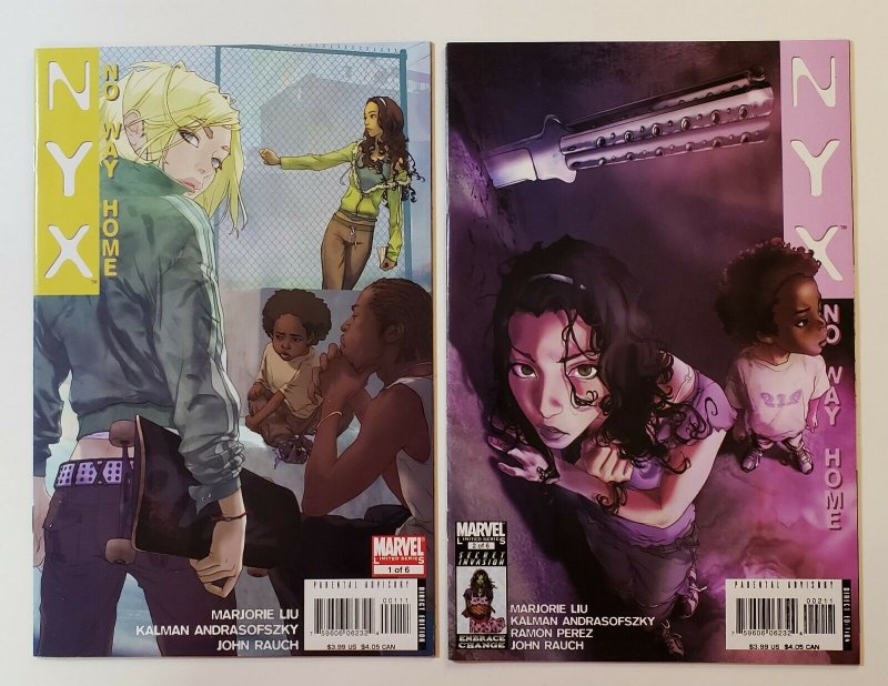 NYX: No Way Home  #1-6 Complete Set Marvel Comics 2008 VF/NM Or Better