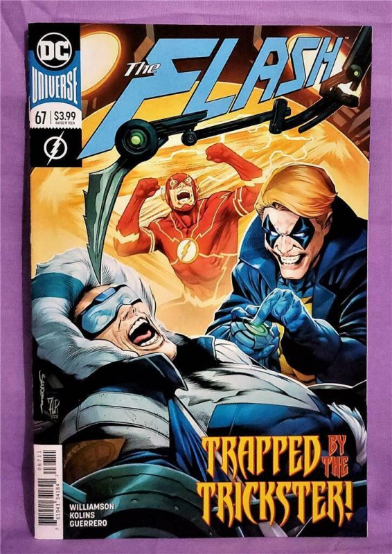 Joshua Willliamson THE FLASH #67 Scott Kolins Trickster Appearance (DC, 2019)!