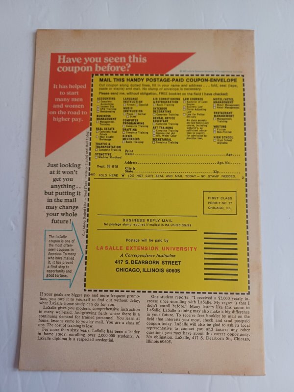 Sub-Mariner #59 - Namor vs Thor - 1973 - FN/VF