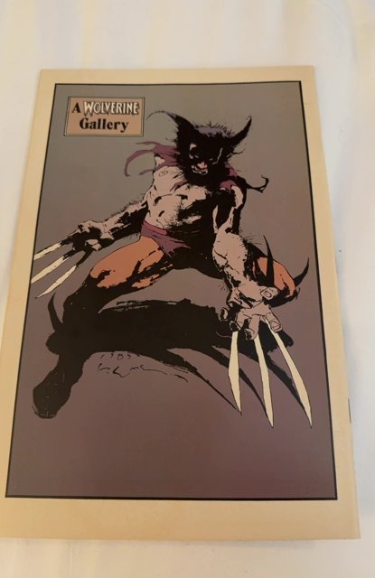 Wolverine #10 Direct Edition (1989)Wolverine vs sabertooth