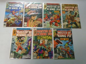 Master of Kung Fu lot 15 different from #76-91 avg 6.0 FN (1979-80)