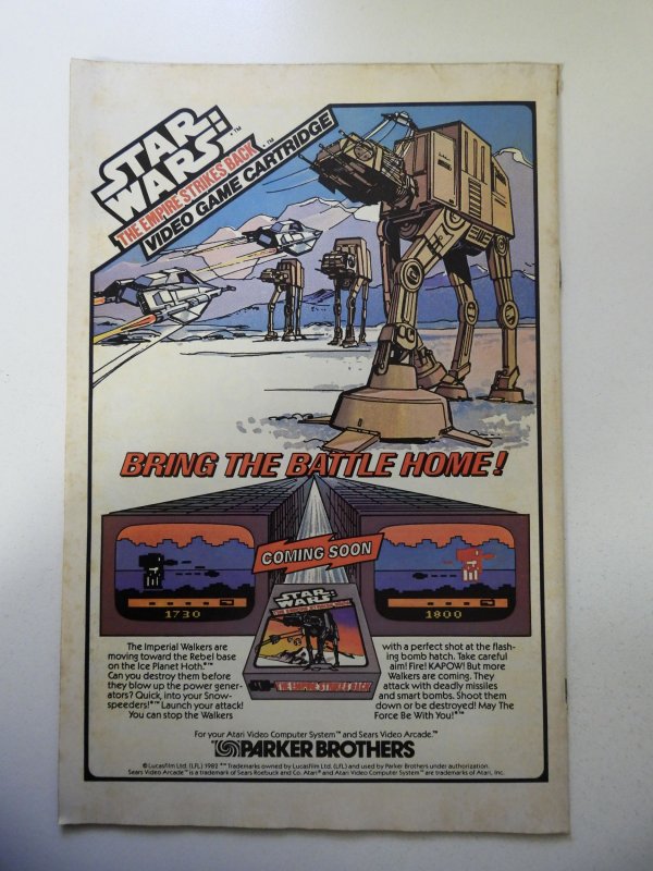 Doctor Strange #55 (1982) FN Condition 1/4 Spine Split