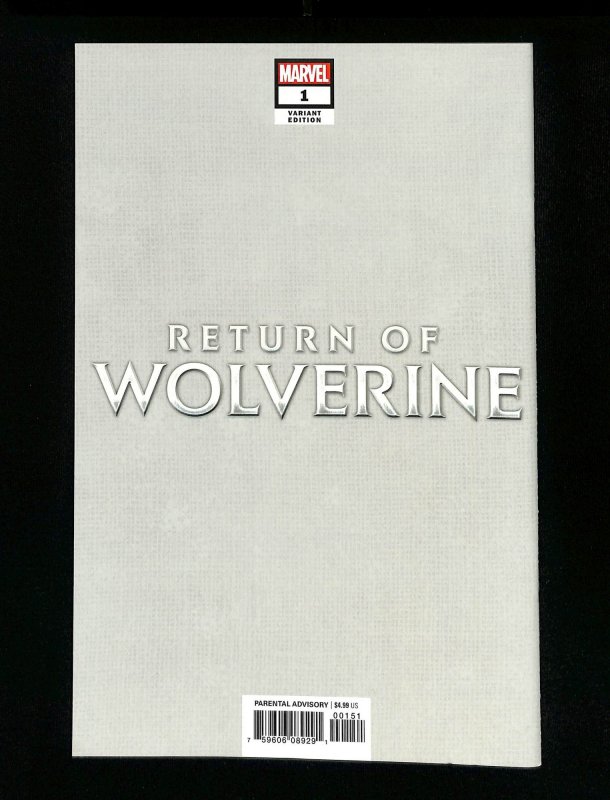 Return of Wolverine #1 Steve McNiven E Variant