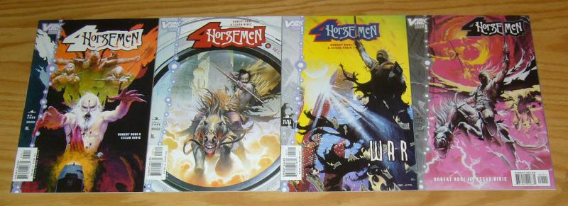 Four Horsemen #1-4 VF/NM complete series ROBERT RODI essad ribic - vertigo comic