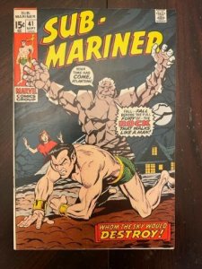 Sub-Mariner #41 (1971) - VF