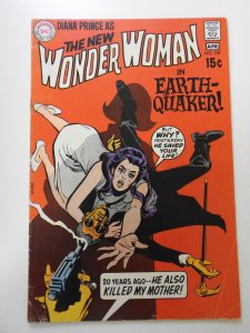 Wonder Woman #187 (1970) VG Condition! Centerfold detached bottom staple
