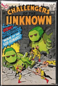 Challengers of the Unknown #54 (1967) Challengers of the Unknown