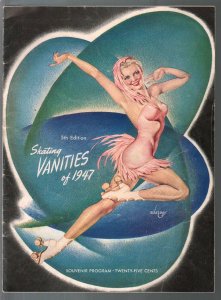 Skating Vanities of 1947-Roller Follies-Alberto Vargas cover-performer pix-VG