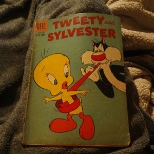 March-May 1959 Dell Comics Tweety And Sylvester, #24 silver age cartoon book