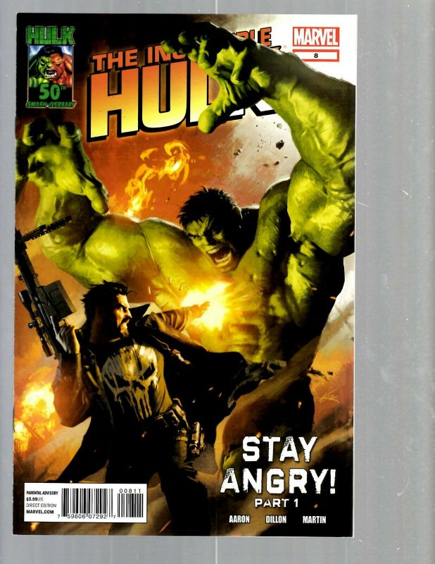 12 Comics Indestructible Hulk #1 2 Incredible Hulk #1 2 3 4 5 6 7 7.1 8 9 J448