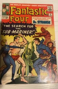 Fantastic Four #27 (1964)first Dr strange cover -small sub crease