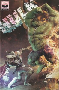 Hulk # 7 Golden Apple Frankies Exclusive Cover NM Marvel Donny Cates [I7]