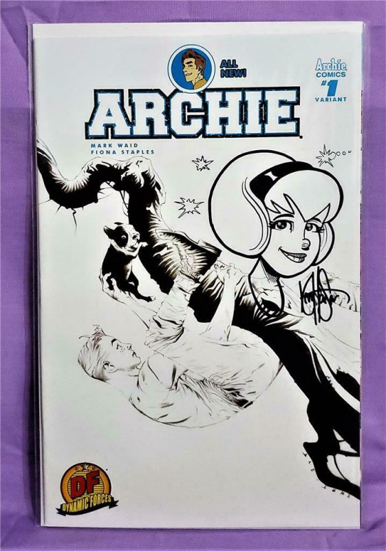 Mark Waid ALL NEW ARCHIE #1 DF Signed Remarked Ken Haeser (Dynamite, 2016)!