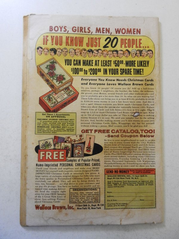 Avengers #1 (1963) GD/VG Condition moisture damage