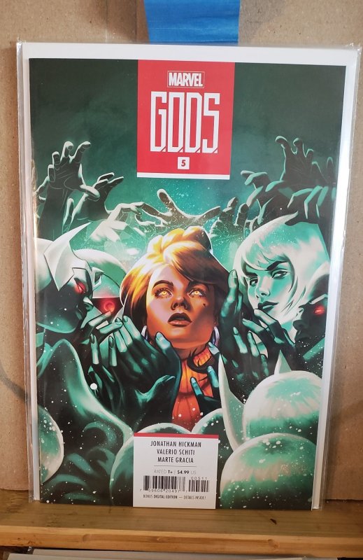G.O.D.S. #1 -7 (2023) complete run, variants, nm