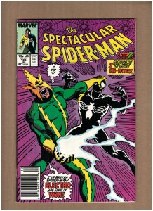 Spectacular Spider-man #135 Newsstand Marvel Comics 1988 Sin-Eater ELECTRO VF